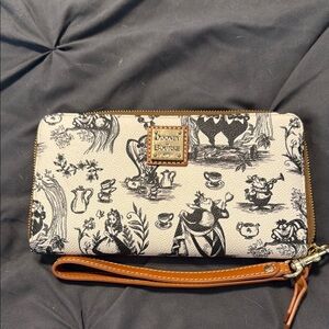Dooney & Bourke Alice in Wonderland wristlet